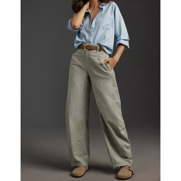 The Vintage Bow Full-Length Pants by Pilcro 20W PLUS SIZE - Picture 2 of 4